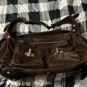 Elegant Brown Shoulder Bag